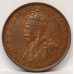 AUSTRALIA 1927 . ONE 1 PENNY . ERROR . DIE CRACKS